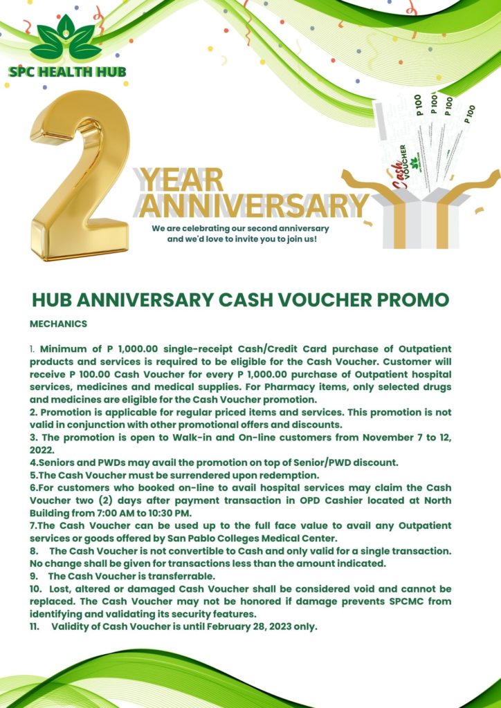 SPC  Health  Hub 2 Year  Anniversary